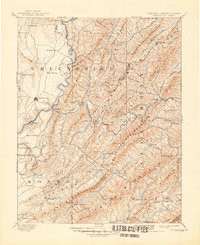 LEWISBURG, WV-VA HISTORICAL MAP GEOPDF 3