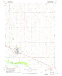 OSHKOSH, NE HISTORICAL MAP GEOPDF 7.5X7.