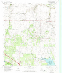 SUNSHINE HILL, TX-OK HISTORICAL MAP GEOP