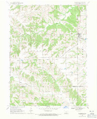 BLAKESBURG, IA HISTORICAL MAP GEOPDF 7.5