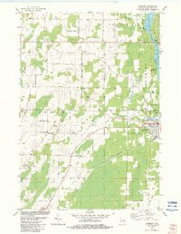 HARMONY, WI HISTORICAL MAP GEOPDF 7.5X7.